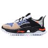 Li Ning Износостойкие Термоизоляционные Низкие Беговые Кроссовки Унисекс Синий Абрикосовый Черный AGLR011-3