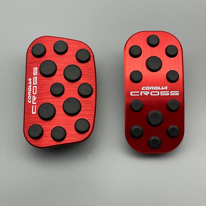 OKAYOHINN CRS-DBR Toyota Corolla Cross Pedal Cover, Brake Axle Cover, Safe Driving, Installation Instruction