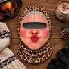 3D Face Printed Old Man Balaclava Face Mask Full Face Mask  For Outdoor/Cycling/Pranks/Party