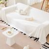 Ice Silk Sofa Cover Towel Summer Non-Slip Full Covered Anti-Scratching Seat Cushion for Summer Beanbag Cover Cover All-Inclusive Thickened