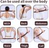 20 Beads Universal Back Massage Tendons Beech Wood Scraping Stick Point Treatment Guasha Relax Therapy Tool Abdominal Massager