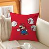 Super MMario Cushion Cover Pillow Cover Decor Pillowcase Printed Cushion Case for Couch