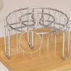 Stainless Steel Air Fryer Rack Vertical Rotisserie Skewer Stand Universal Air Fryer Grill Insert Air Fryer Accessories