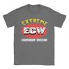 Хлопковая футболка Ecw Hardcore Wrestling для пары, летние винтажные футболки, с круглым вырезом, модная футболка, одежда большого размера с принтом