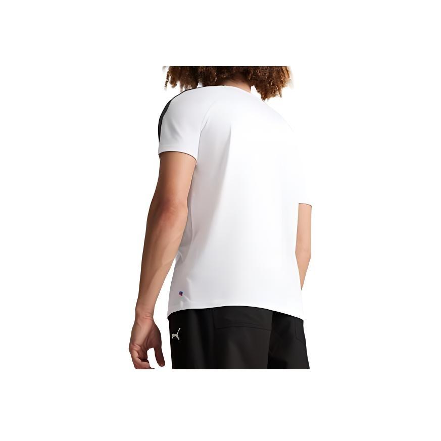 Puma Футболка с коротким рукавом и круглым вырезом Bmw M Motorsport, цвет: белый, мужская 624141-02