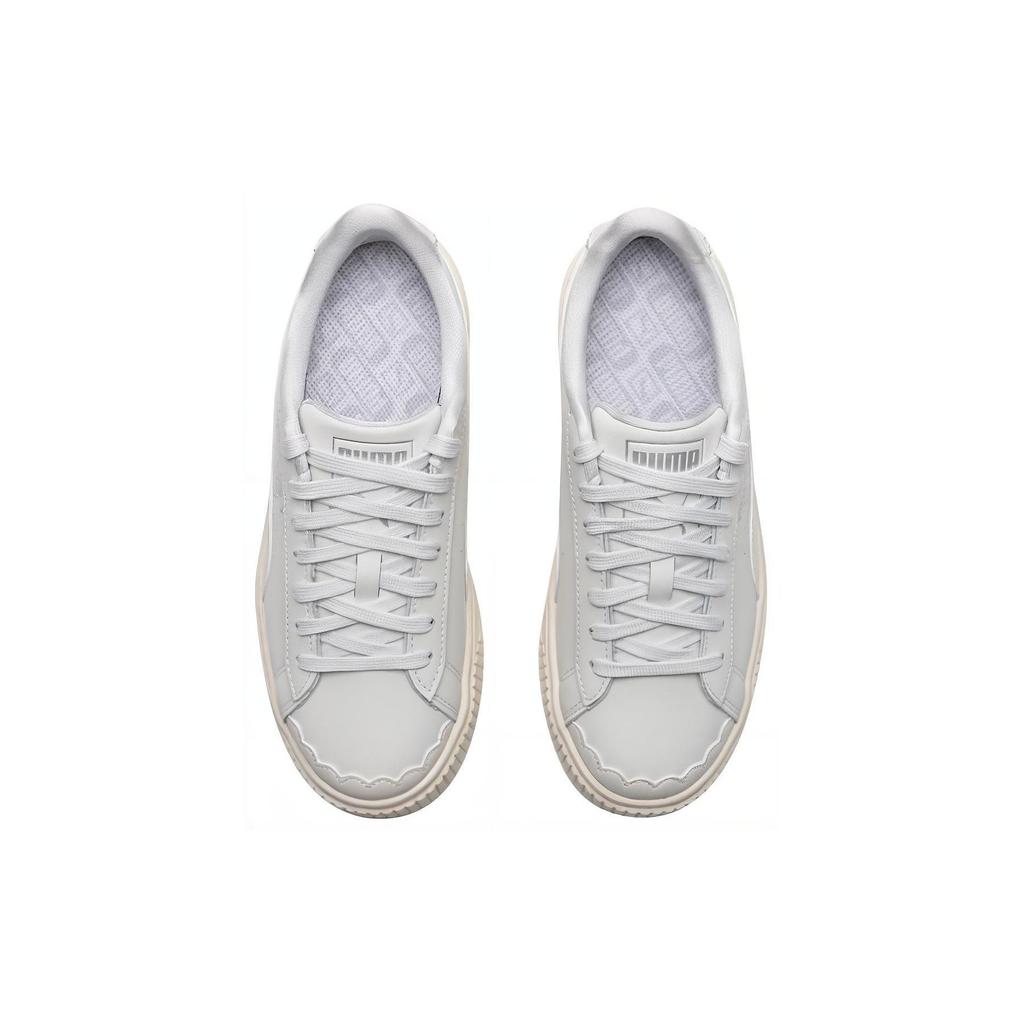 Puma Платформа Повседневные Легкие Низкие Кроссовки Женские Кроссовки Белые 398910-01