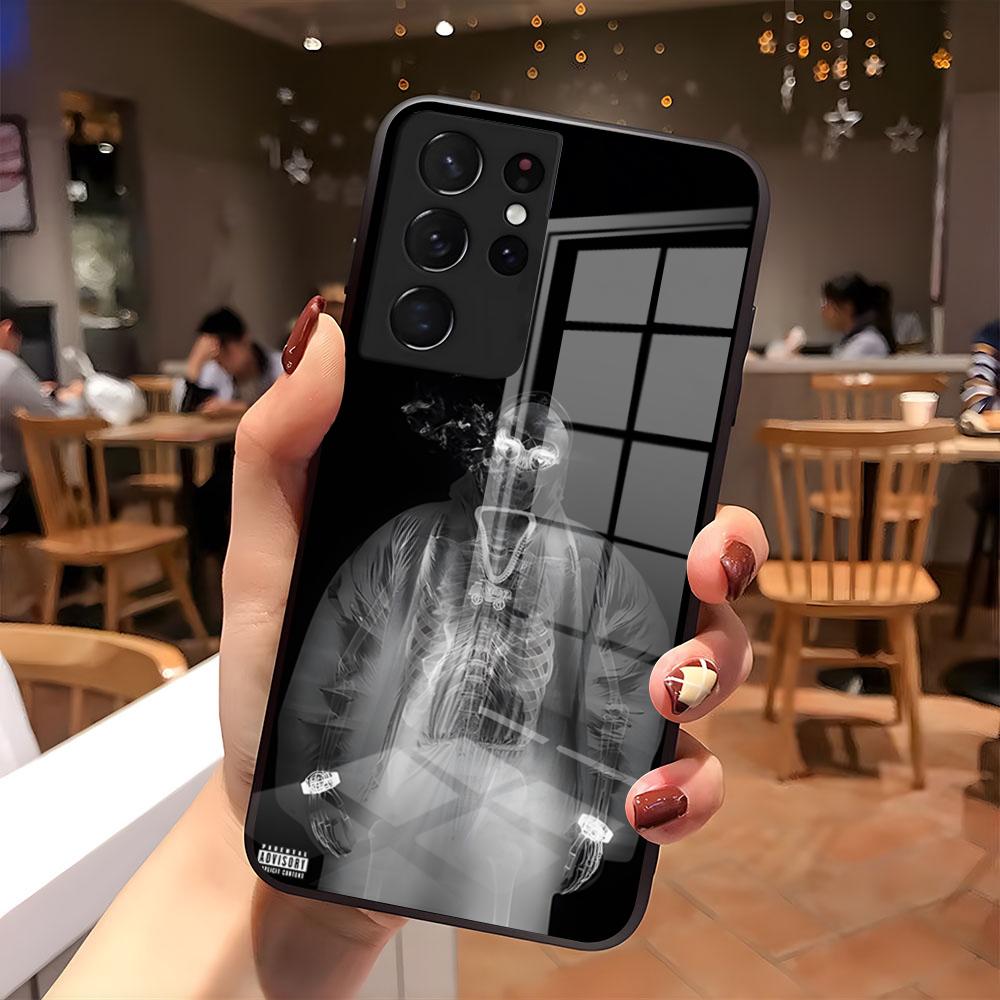 Чехол для телефона Yeat Rapper AfterLyfe для Samsung A56 A36 A26 A16 A15 A25 A35 A55 A14 A34 A24 A54 Стеклянный чехол