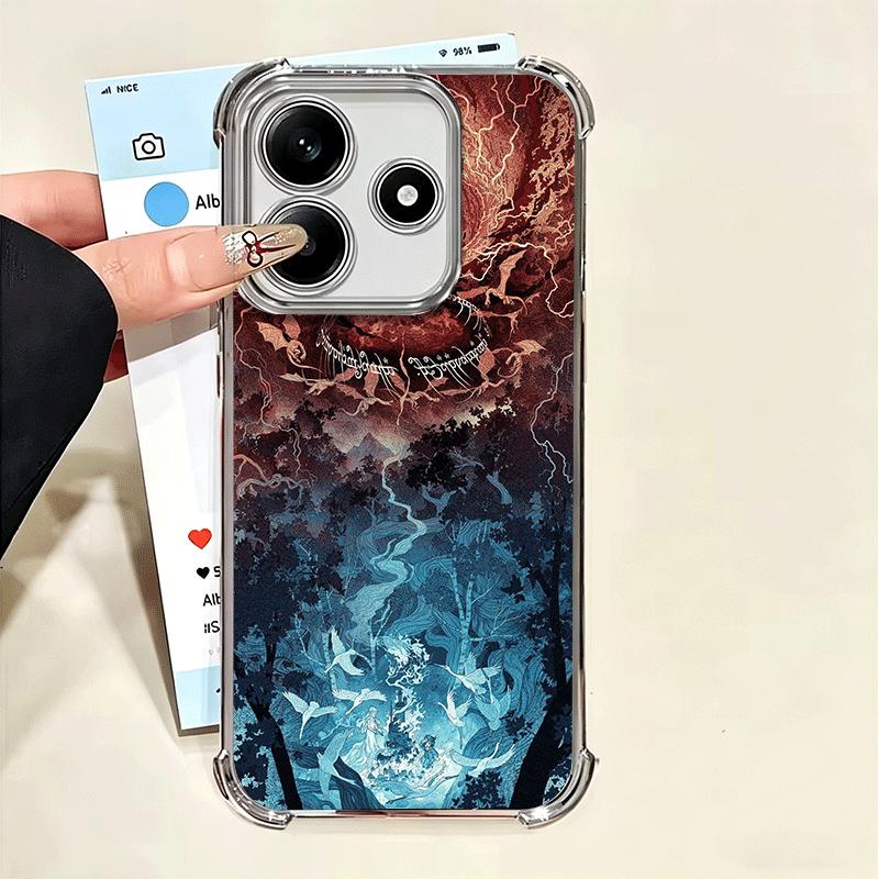 Мягкий чехол для телефона L-Lord of The R-Rings для Xiaomi Poco X7 X8 Pro Max X6 X5 X3 F8 Ultra F7 M8 M7 M5S Redmi 15C 15A 15 14C 13C