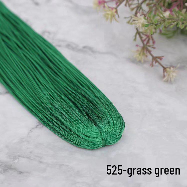 1mm Fine Ice Silk Crochet & Knitting Thread – Ideal for DIY Bags, Sandals, or Summer Hats