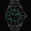 Davosa Ternos Ceramic GMT Automatic 20 АТМ Водонепроницаемые Швейцарские Серебристые Мужские Часы, Устойчивые, Сделано, 161.590.07,