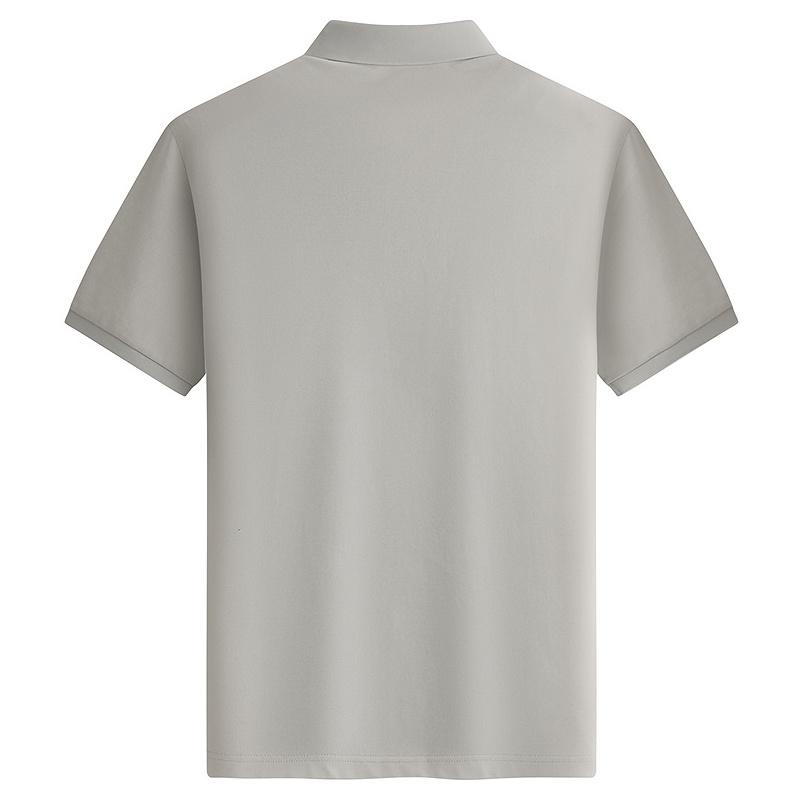 [Minimalist Design for Business and Leisure] Seven Wolves Men's Cool Feel Printed Short Sleeve Polo