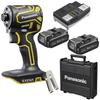 Panasonic Rechargeable Impact Driver EXENA (14.4V 5.0Ah Battery Pack X 2/Charger/Plastic Case Included) Dual (14.4V/18V Compatible) + BRAIN Equipped W