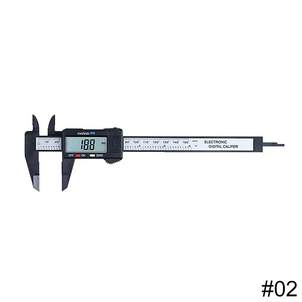 Цифровой электронный штангенциркуль 150 мм линейка для татуажа бровей измерительный инструмент 6-дюймовый ЖК-микрометр для микроблейдинга измерительный инструмент