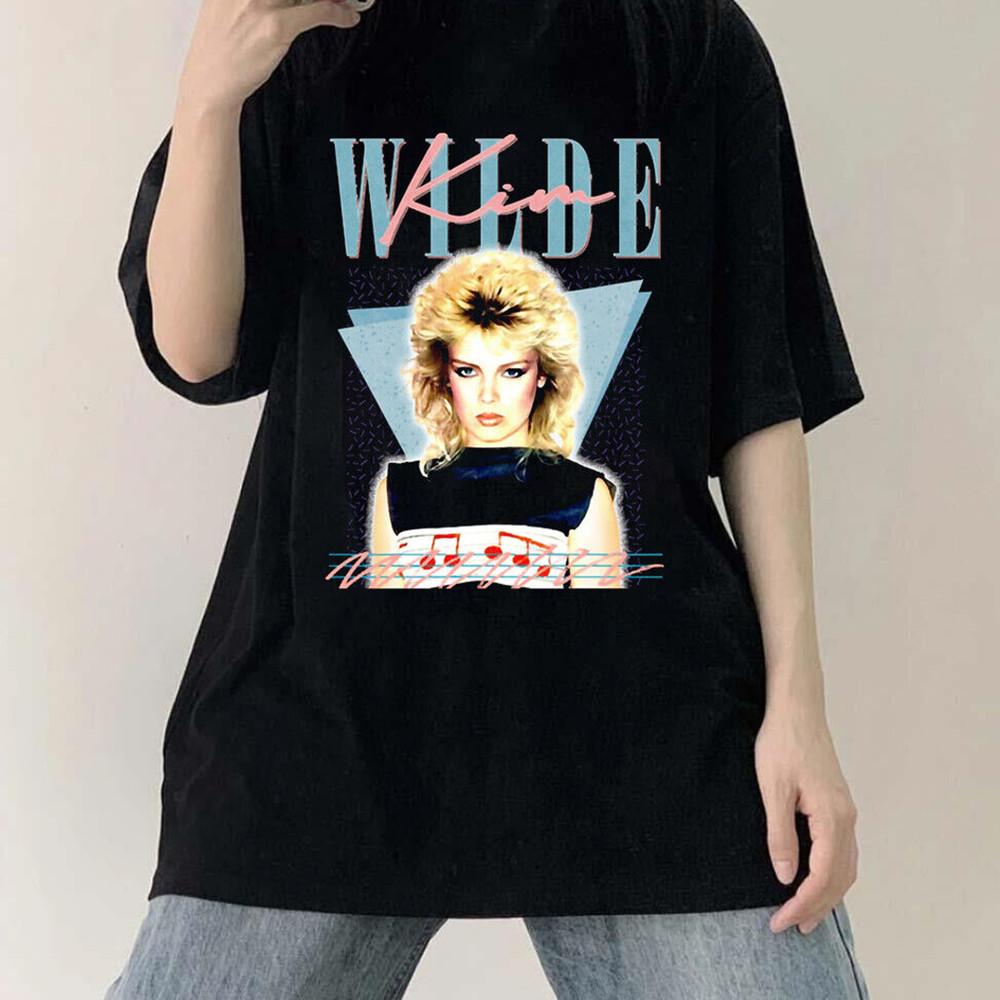 Футболка с принтом Kim Wilde, короткий рукав, все размеры от S до 5XL, 1F1167, унисекс