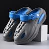 Hole Shoes Men's Fashion Summer Wear Non-slip Thick-soled Beach Slippers Sports Sandals New