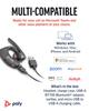 Poly Voyager 5200 UC Bluetooth Wireless One монофонические наушники для ПК BT700 Специальный зарядный чехол с шумоподавлением Совместимость с ПК и 2 года