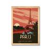 Nordic Vintage Travel Cities Poster New York Miami Paris Japan Landscape Art Canvas Painting Cityscape Wall Picture Home Decor