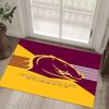 Дизайн Brisbane Broncos Кристальный Велюровый Ковер Уютный Не?Нескользящий ковер с принтом для спальни, гостиной, прихожей