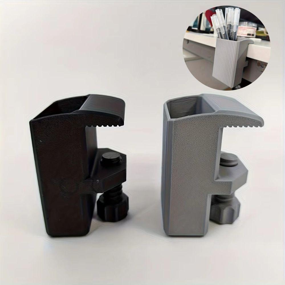 Detachable Clamp Desk Edge Pen Holder Desk Stationery Container Corporate Organization