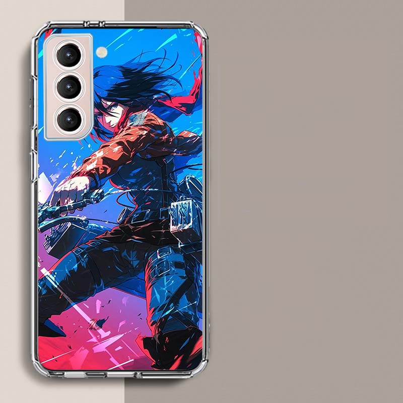 Чехол для телефона MIKASA Для Samsung Galaxy S25 Edge S24 S23 FE S21 S20 S10 Plus S22 S26 Ultra Чехол Прозрачные чехлы ТПУ Capa She