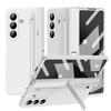 For Samsung Galaxy Z Fold 7 Case Skin Feel PC Anti-fingerprint Folding Cover with Free Stylus Pen+Glass For Z Fold7