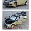 1/24 Maybach S680 Управление ключом Металлическая модель автомобиля Игрушка Литье под давлением Металлическое литье Звук и свет Оттяжная машинка Игрушки для детей Транспортное средство