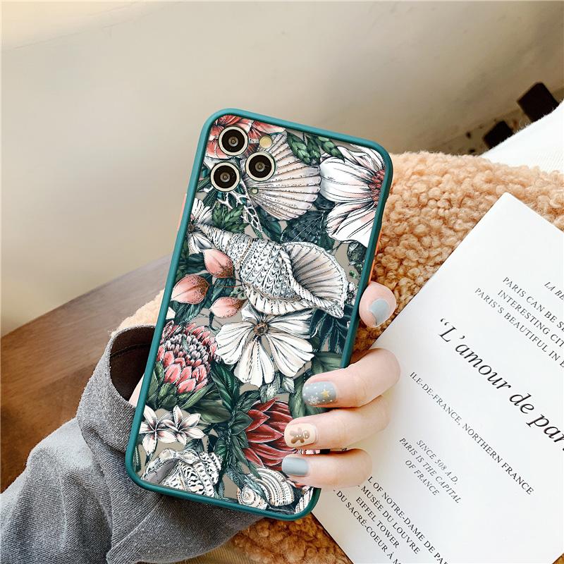 Роскошный Чехол для Телефона с Цветами Камелии Для iPhone X XS XR 15 14 Plus 13 12 11 Pro Max Mini 7 8 Plus SE Модный Ударопрочный Задний Чехол