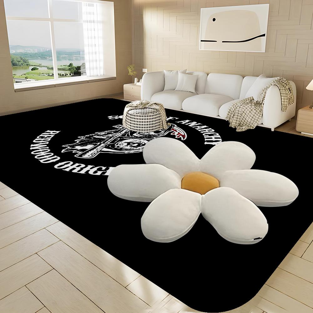 Сыны Анархии Американские Коврики для Комнаты Противоскользящие Впитывающие Воду Длинный Коврик-Подушка Коврик для Спальни Приветственный Дверной Коврик