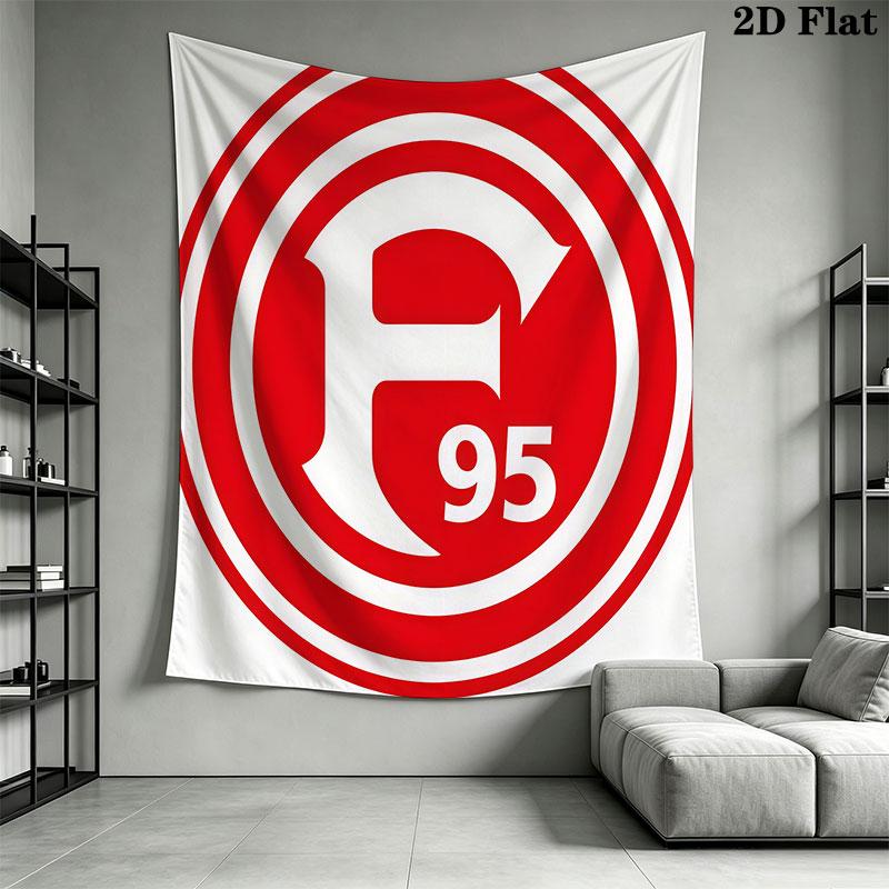F95 logo Wall Hanging Printed Fabric Blanket Decorative Tapestries for Bedroom Living Room Home Decor