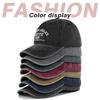 Baseball Youth Hat Letter Embroidered Retro Duck Tongue Hat Washed Old Sun Hat
