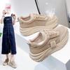 Обувь для папы, женская летняя новая обувь в стиле Ins, студенческая обувь, толстая подошва, увеличенная, для отдыха, кроссовки для женщин