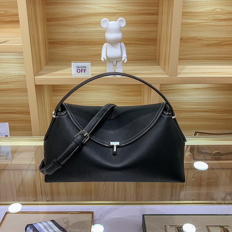 Niche High-end Sense Large-capacity Shoulder Messenger Bag Versatile Commuter Bag Handbag Underarm Bag Female