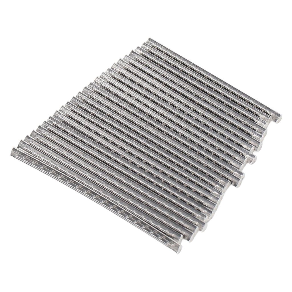24Pcs Guitar Fret Wire 2.7mm 24 Frets Stainless Steel Fretwire Instrument Accessory