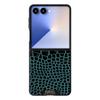 ABEEL Чехол для Samsung Galaxy Z Flip7 5G, совместимый с MagSafe, текстура крокодила, микроэмбоссирование, задняя крышка