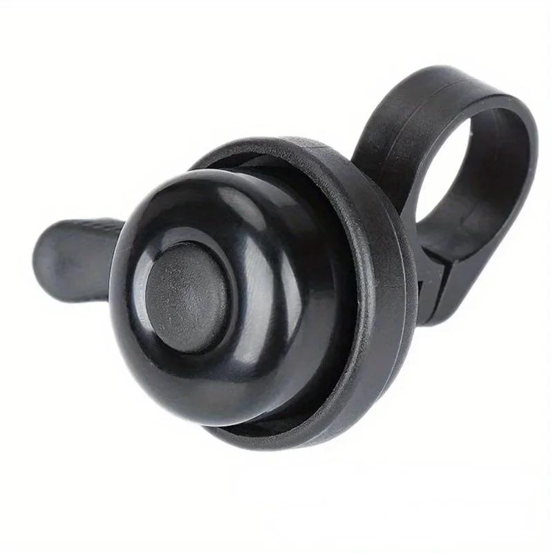 Новый черный велосипедный колокольчик, горный велосипед, велосипед из алюминиевого сплава, уличное детское велосипедное оборудование