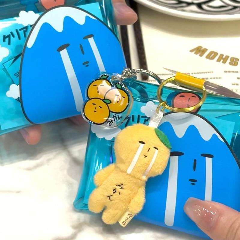 Cute Cartoon Plush Doll Keychain Soft Toy Keychain Pendant Creative Kawaii Backpack Decoration Accessories Gifts