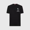 [Skin friendly and comfortable cartoon pattern] Spring and summer exquisite embroidery daily versatile men's round neck short sleeved T-shirt