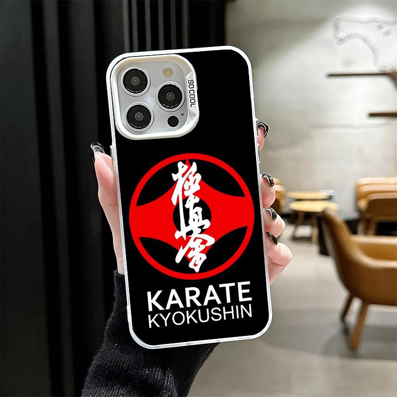 Karate Oyama Kyokushin Shockproof Phone Case for iPhone 17 Air 16 16E 15 Pro Max 14 Plus 13 Mini 12 Back Cover Anti Fall Fundas
