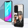 Крутой Чехол Для Телефона Девочка W-Среда Адамс Для Samsung S26 S25 S24 FE S23 S22 S21 Plus S20 Ultra Note20Ultra Черное Стеклянное Покрытие