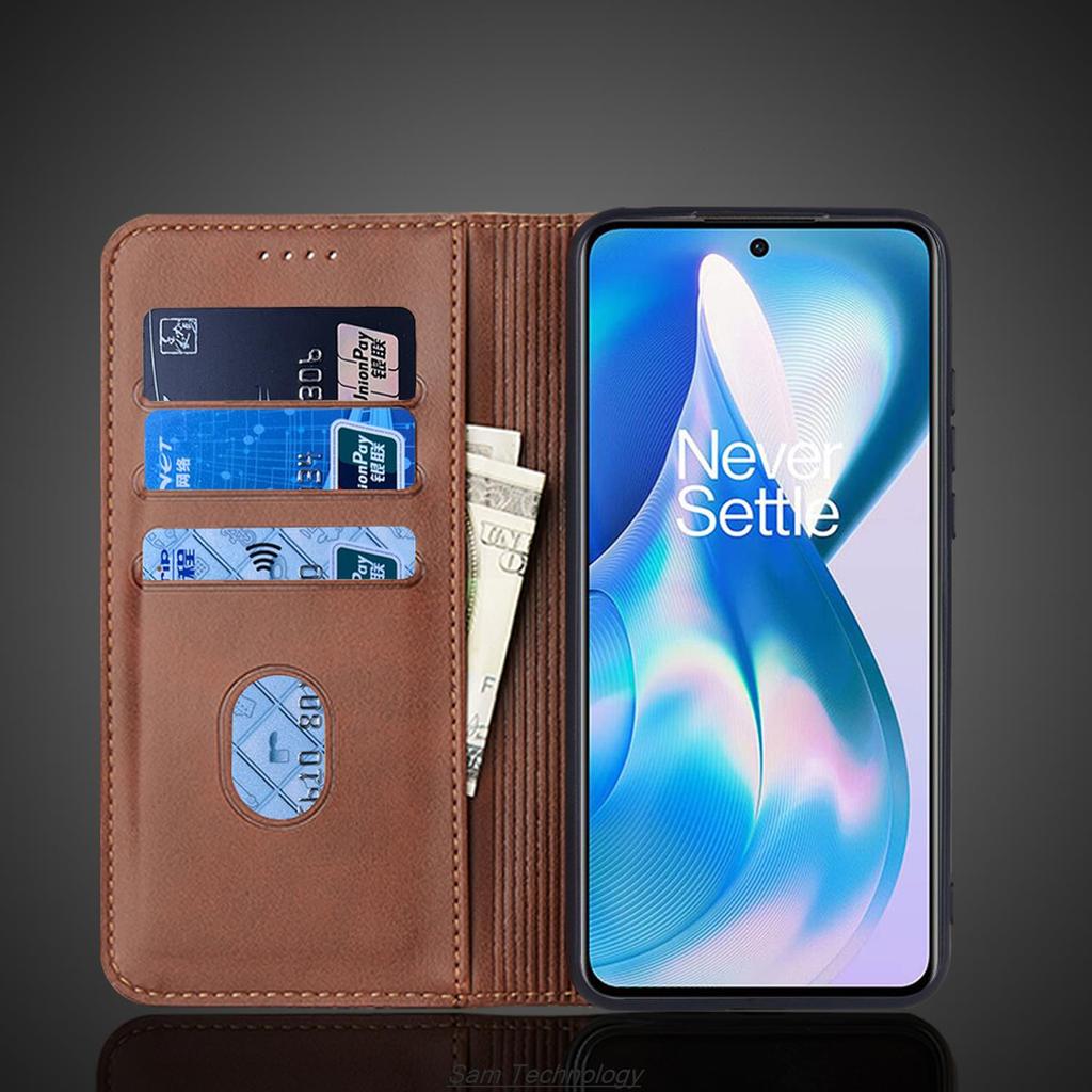 Магнитный притяжение кожаный чехол для Oneplus ACE / One plus ACE / 1+ACE кобура флип чехол кошелек телефон сумки Fundas Coque