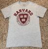 Официальная мужская серая футболка Harvard VE RI TAS с принтом, размер M