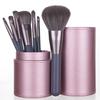 7Pcs Professional Makeup Brushes Set With Bucket Blush Powder Eyeshadow Eyebrow Foundation Brush Makeup Tool
