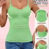2026 Camisole для трансграничной электронной коммерции со встроенными чашечками бюстгальтера - Универсальный топ для ношения под одеждой и как самостоятельный элемент с стильным дизайном спинки