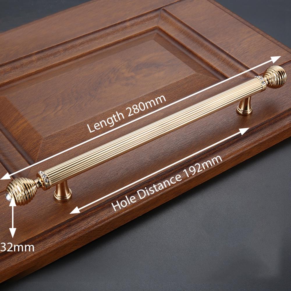 Zinc Zinc Zinc Alloy Cupboard Pull Handle Kitchen Cabinet Knobs Furniture Hardware Drawer Handle Door Handles