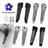 CNC Rider Foot pegs Driver Front Footrest Motorcycles Pedal For Kawasaki NINJA ZX 6R ABS KRT 10R Z1000 ZR-800 Z800 ABS Z H2 SE