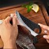 Stainless Steel Meat Cleaver Forged Boning Knife Professional Kitchen Knives Chef Knife Fish Knife Cooking Tool with Cover