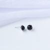 Irregular Retro Temperament Round Stud Earrings Women's Simple Niche Autumn and Winter Commuter Earrings