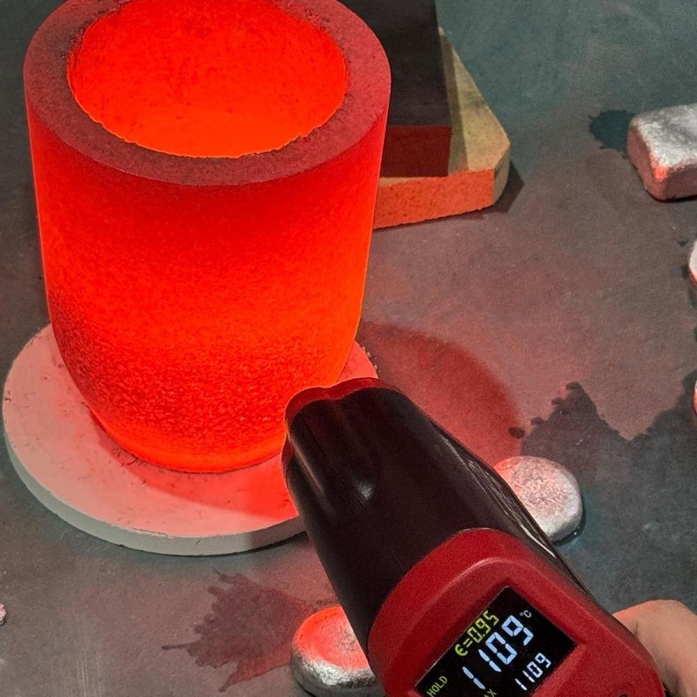 High Temperature Clay Furnace Cup Black Clay Crucibles  Aluminum Gold Silver Copper Brass