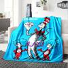 Dr Seuss'S Cat In The Hat With Fish Bowl Throw Customizable Blanket Personalized Name Comfortable Texture Perfect For Sofa Couch Office Bed Picnics