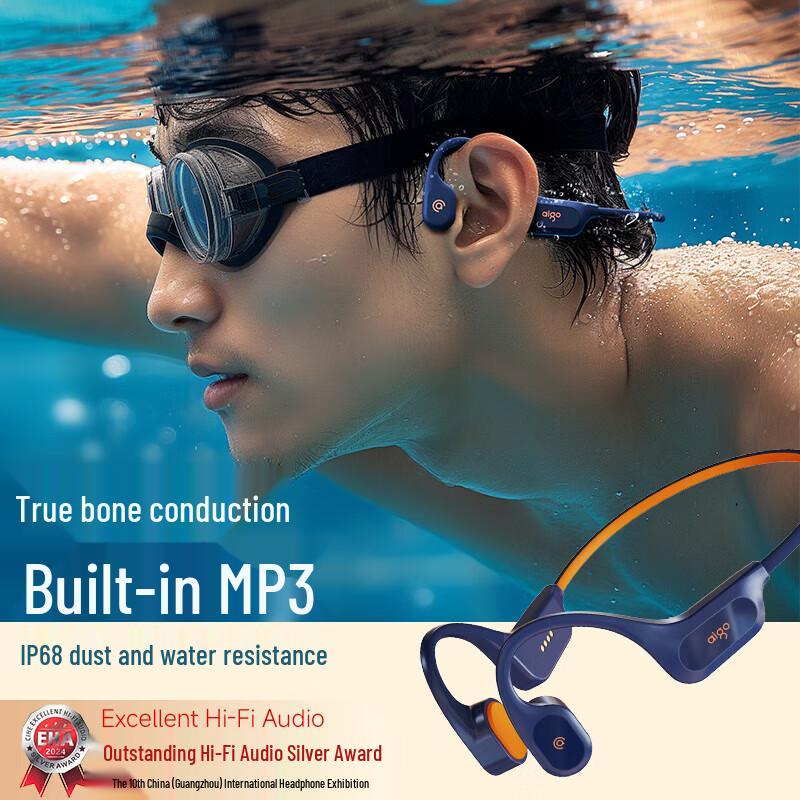 Aigo GS06 Наушники с костной проводимостью Bluetooth Спортивные для плавания